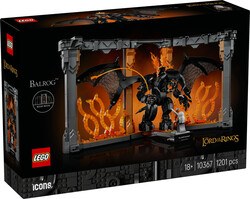 10367 LEGO® Icons Yüzüklerin Efendisi: Balrog™ Kitaplık Dekoru - Thumbnail