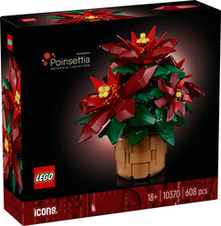 10370 LEGO® Botanicals Ponsetya - Thumbnail