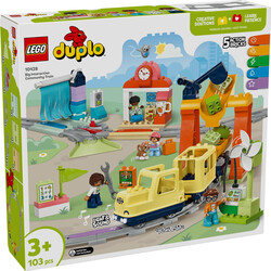 10428 LEGO® DUPLO Büyük İnteraktif Mahalle Treni - Thumbnail