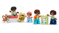 10428 LEGO® DUPLO Büyük İnteraktif Mahalle Treni - Thumbnail