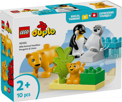 LEGO - 10442 LEGO® DUPLO Vahşi Hayvan Aileleri: Penguenler ve Aslanlar (1)