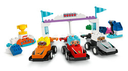 10445 LEGO® DUPLO F1® Takımı Yarış Arabaları ve Sürücüler - Thumbnail