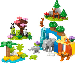 LEGO - 10446 LEGO® DUPLO 3’ü 1 Arada Vahşi Hayvan Aileleri