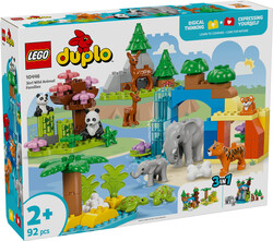 LEGO - 10446 LEGO® DUPLO 3’ü 1 Arada Vahşi Hayvan Aileleri (1)