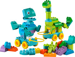 LEGO - 10451 LEGO® DUPLO® 3’ü 1 Arada Tekerlekli Dinozorlar
