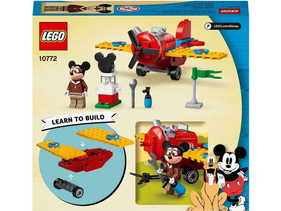10772 LEGO | Disney Mickey and Friends Mickey Fare'nin Pervaneli Uçağı