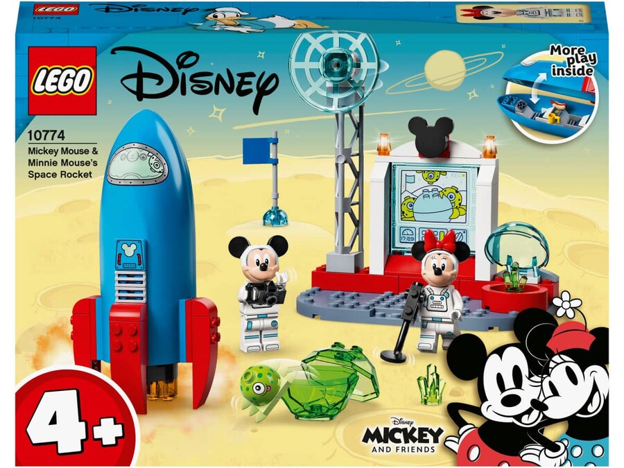 10774 LEGO | Disney Mickey and Friends Mickey Fare ve Minnie Fare'nin Uzay Roketi