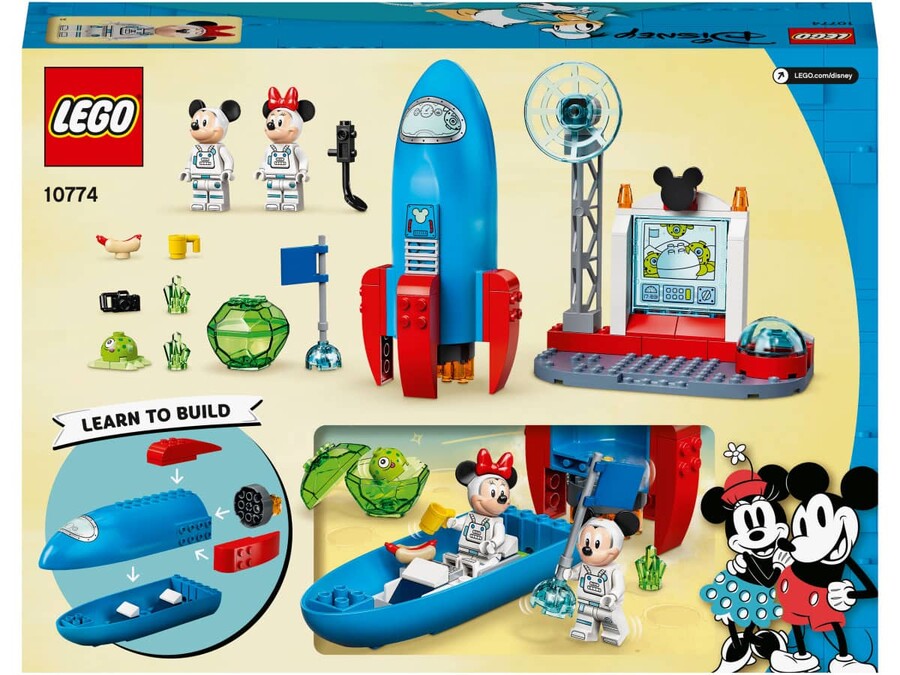 10774 LEGO | Disney Mickey and Friends Mickey Fare ve Minnie Fare'nin Uzay Roketi