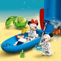 10774 LEGO | Disney Mickey and Friends Mickey Fare ve Minnie Fare'nin Uzay Roketi - Thumbnail