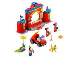 10776 LEGO® | Disney Mickey and Friends Mickey ve Arkadaşlarının İtfaiye Merkezi ve Kamyonu - Thumbnail