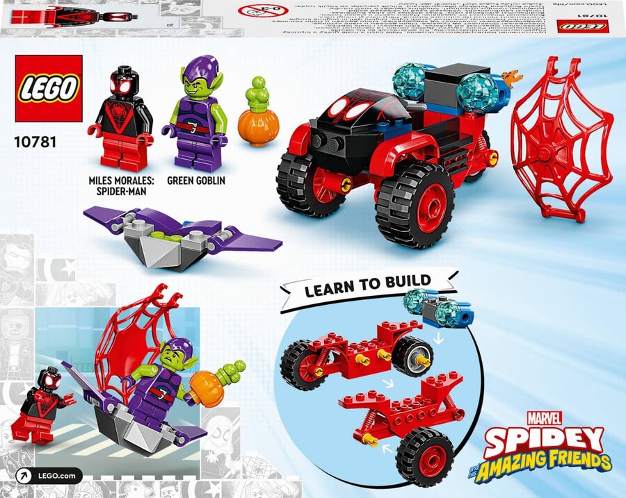 10781 LEGO Marvel Miles Morales: Örümcek Adam’ın Tekno Motosikleti