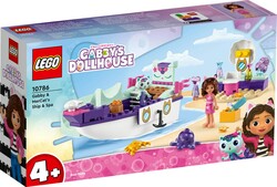 LEGO Gabby's Dollhouse - 10786 LEGO® Gabby's Dollhouse Gabby ve Süslü Kedi’nin Gemisi ve Spa (1)