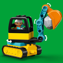 10931 LEGO® DUPLO® Town Kamyon ve Paletli Kazıcı - Thumbnail