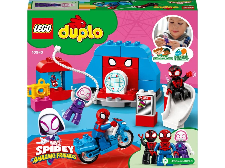 10940 LEGO DUPLO Super Heroes Örümcek Adam Karargahı