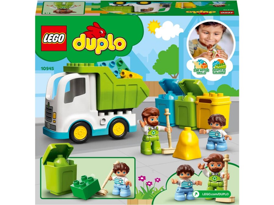 10945 LEGO DUPLO Town Çöp Kamyonu ve Geri Dönüşüm