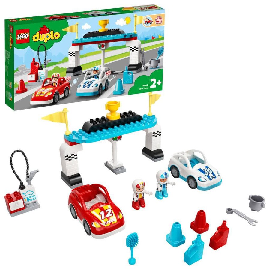10947 LEGO DUPLO Town Yarış Arabaları