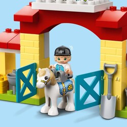 10951 LEGO DUPLO Town At Ahırı ve Midilli Bakımı - Thumbnail