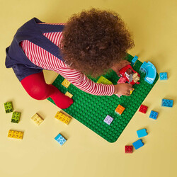 10980 LEGO® DUPLO® LEGO® DUPLO® Yeşil Yapım Plakası - Thumbnail