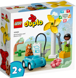 10985 LEGO® DUPLO Rüzgar Türbini ve Elektrikli Araba - Thumbnail