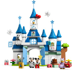 DUPLO® - 10998 LEGO® DUPLO Disney™ 3’ü 1 Arada Sihirli Şato