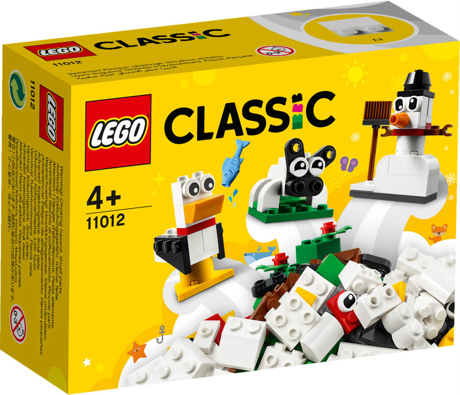 11012 LEGO Classic Yaratıcı Beyaz Yapım Parçaları