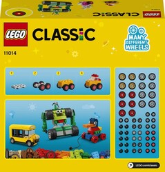 11014 LEGO Classic Yapım Parçaları ve Tekerlekler - Thumbnail