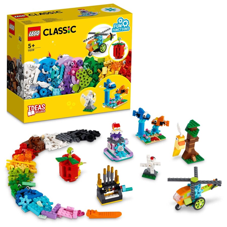 11019 LEGO Classic Yapım Parçaları ve Fonksiyonlar