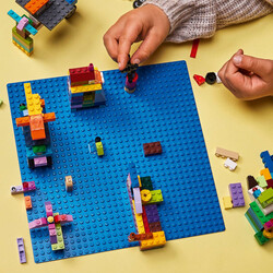 11025 LEGO Classic Mavi Plaka (Zemin) - Thumbnail
