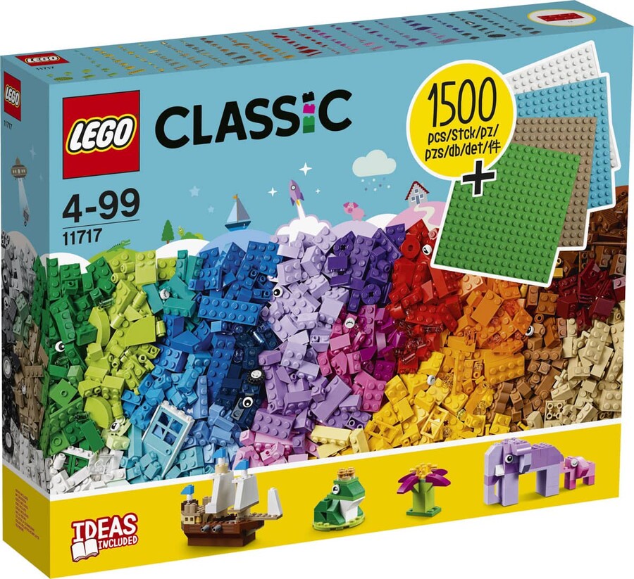 11717 LEGO Classic Yapım Parçaları ve Zeminler