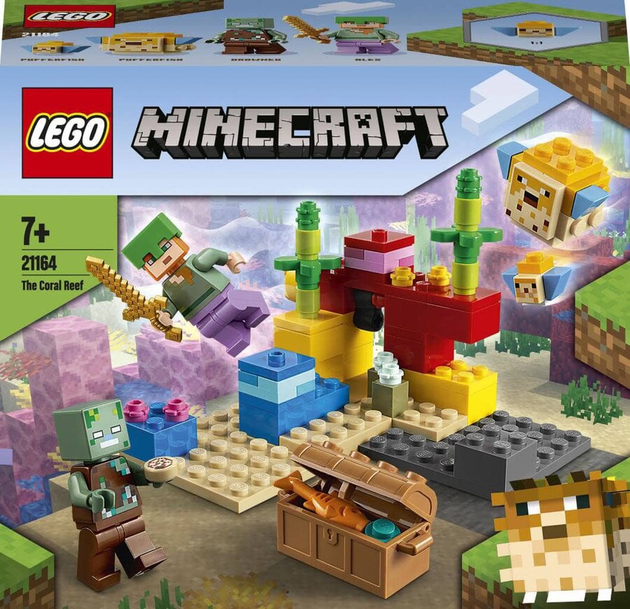 21164 LEGO Minecraft Mercan Kayalığı