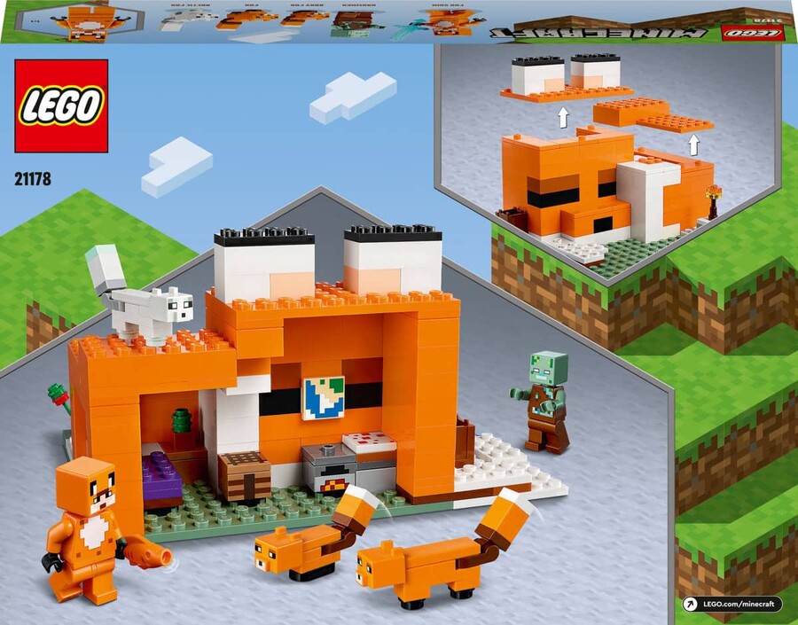 21178 LEGO Minecraft® Tilki Kulübesi