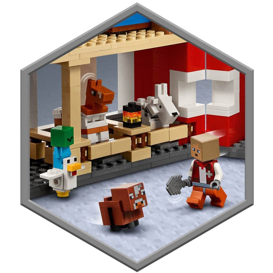 21187 LEGO Minecraft Kırmızı Ahır