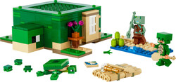 Minecraft™ - 21254 LEGO® Minecraft Kaplumbağa Plaj Evi