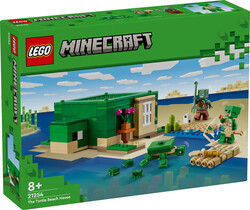 Minecraft™ - 21254 LEGO® Minecraft Kaplumbağa Plaj Evi (1)