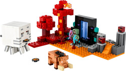 Minecraft™ - 21255 LEGO® Minecraft Nether Geçidi Pususu