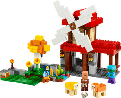 Minecraft™ - 21262 LEGO® Minecraft Rüzgar Değirmeni Çiftliği