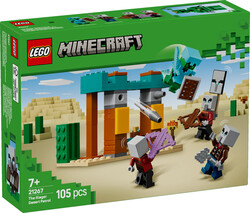 Minecraft™ - 21267 LEGO® Minecraft Serseri Köylü Çöl Devriyesi (1)