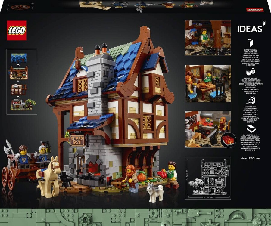 21325 LEGO Ideas Orta Çağ Demircisi