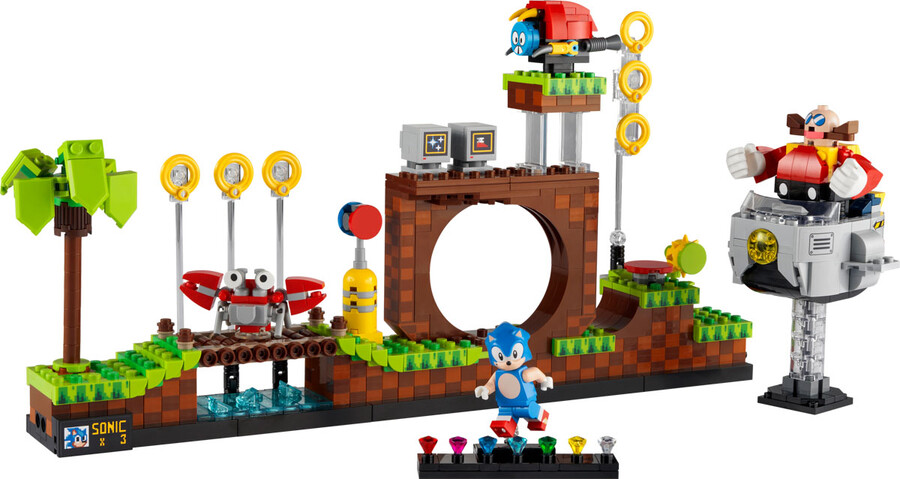 21331 LEGO Ideas Sonic the Hedgehog™ – Yeşil Tepe Bölgesi