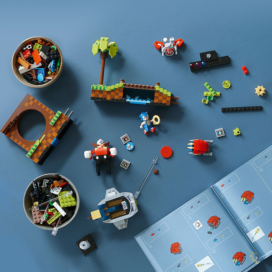 21331 LEGO Ideas Sonic the Hedgehog™ – Yeşil Tepe Bölgesi