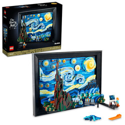 21333 LEGO Ideas Vincent van Gogh - Yıldızlı Gece - Thumbnail