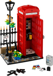 LEGO - 21347 LEGO® Ideas Kırmızı Londra Telefon Kulübesi