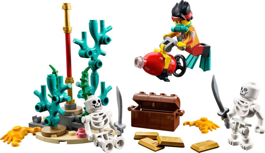 30562 LEGO Monkie Kid™ Monkie Kid’in Su Altı Yolculuğu