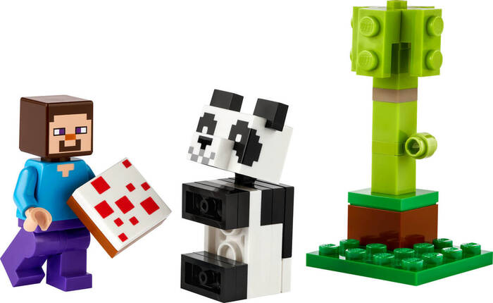 30672 LEGO® Minecraft Steve ve Yavru Panda