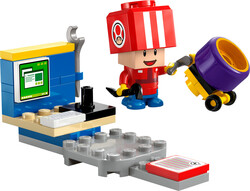 30702 LEGO® Super Mario™ Mario Kart™ – Toad (Pit Crew) - Thumbnail