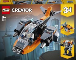 31111 LEGO Creator Siber İnsansız Hava Aracı - Thumbnail