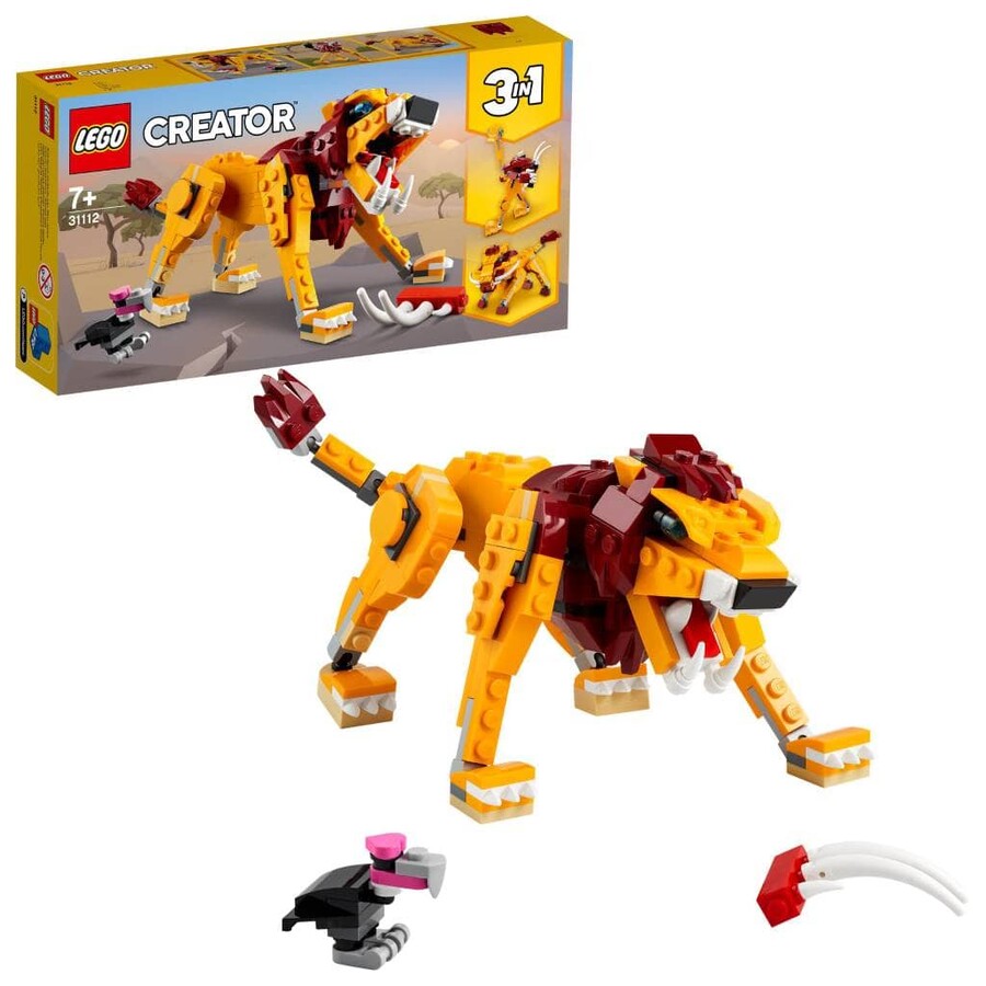 31112 LEGO Creator Vahşi Aslan