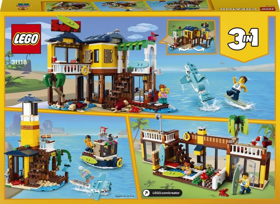 31118 LEGO Creator Sörfçü Plaj Evi