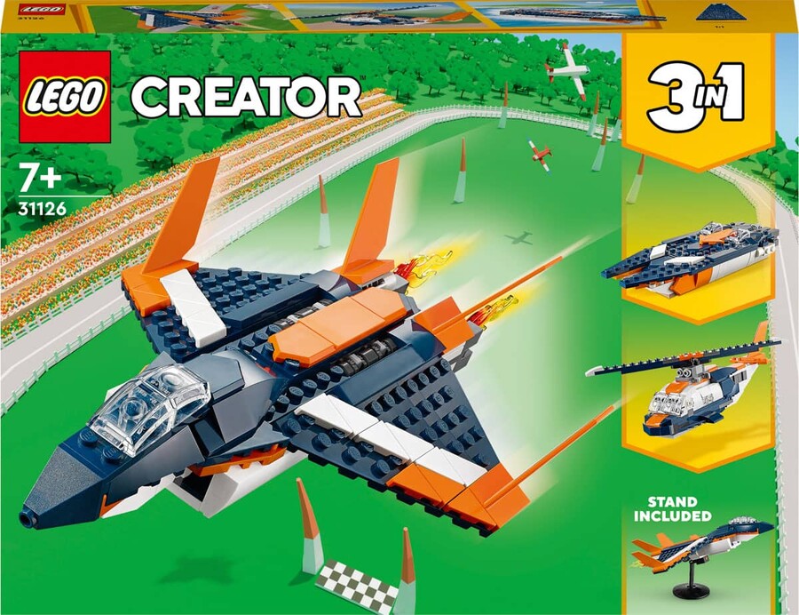 31126 LEGO Creator Süpersonik Jet