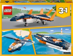 31126 LEGO Creator Süpersonik Jet - Thumbnail